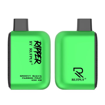 RUFPUF RIPPER GROOVY GUAVE PASSION FRUIT KIWI ICE DISPOSABLE
